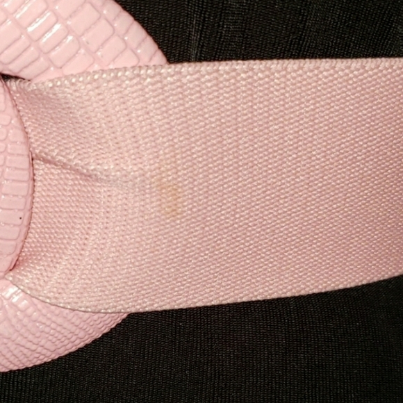 Barbie VNTG Soft Pink Stretchy Belt - Picture 5 of 9